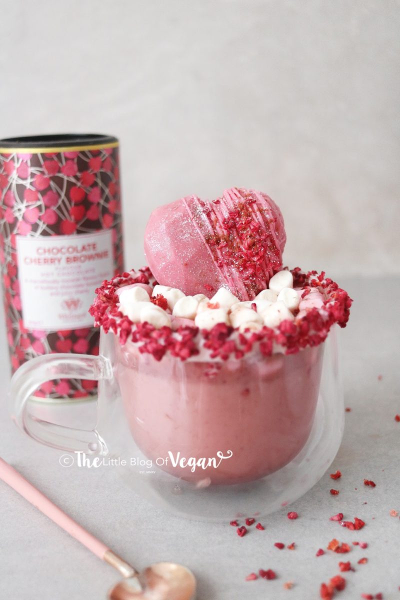 Valentine's Heart Hot Chocolate Bomb