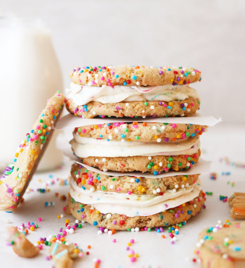 Vegan Funfetti Cookies