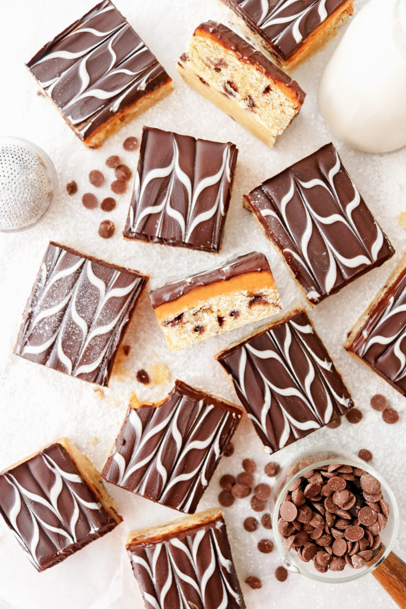 Easy Millionaires Cookie Bars