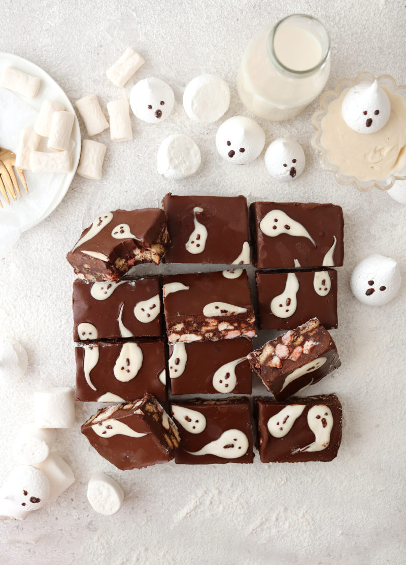 Vegan Halloween Rocky Road