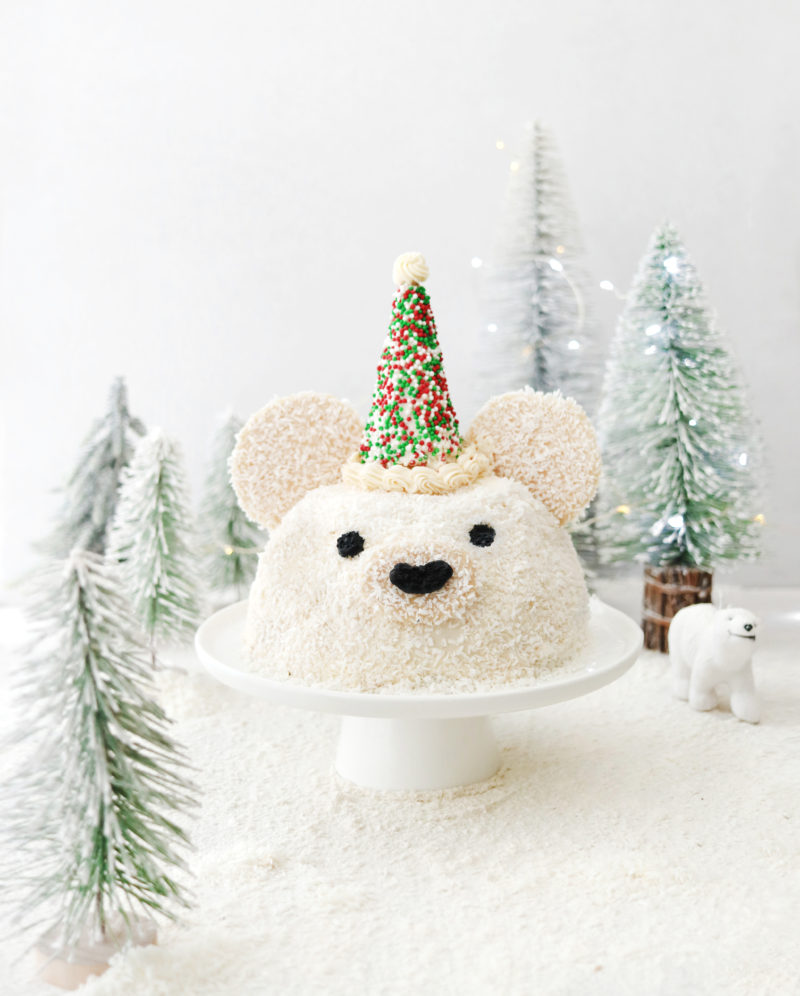 Easy Polar Bear Mousse Cake