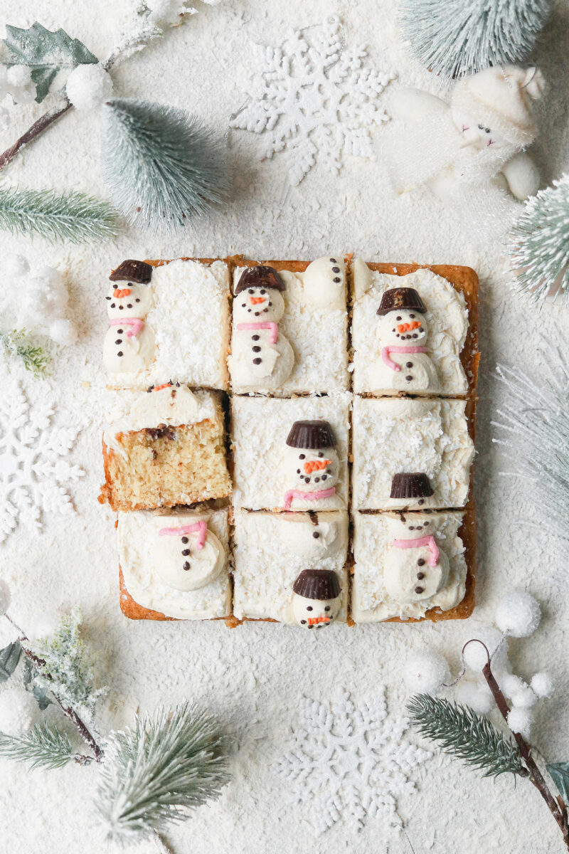 Vegan Coconut Sheet Cake