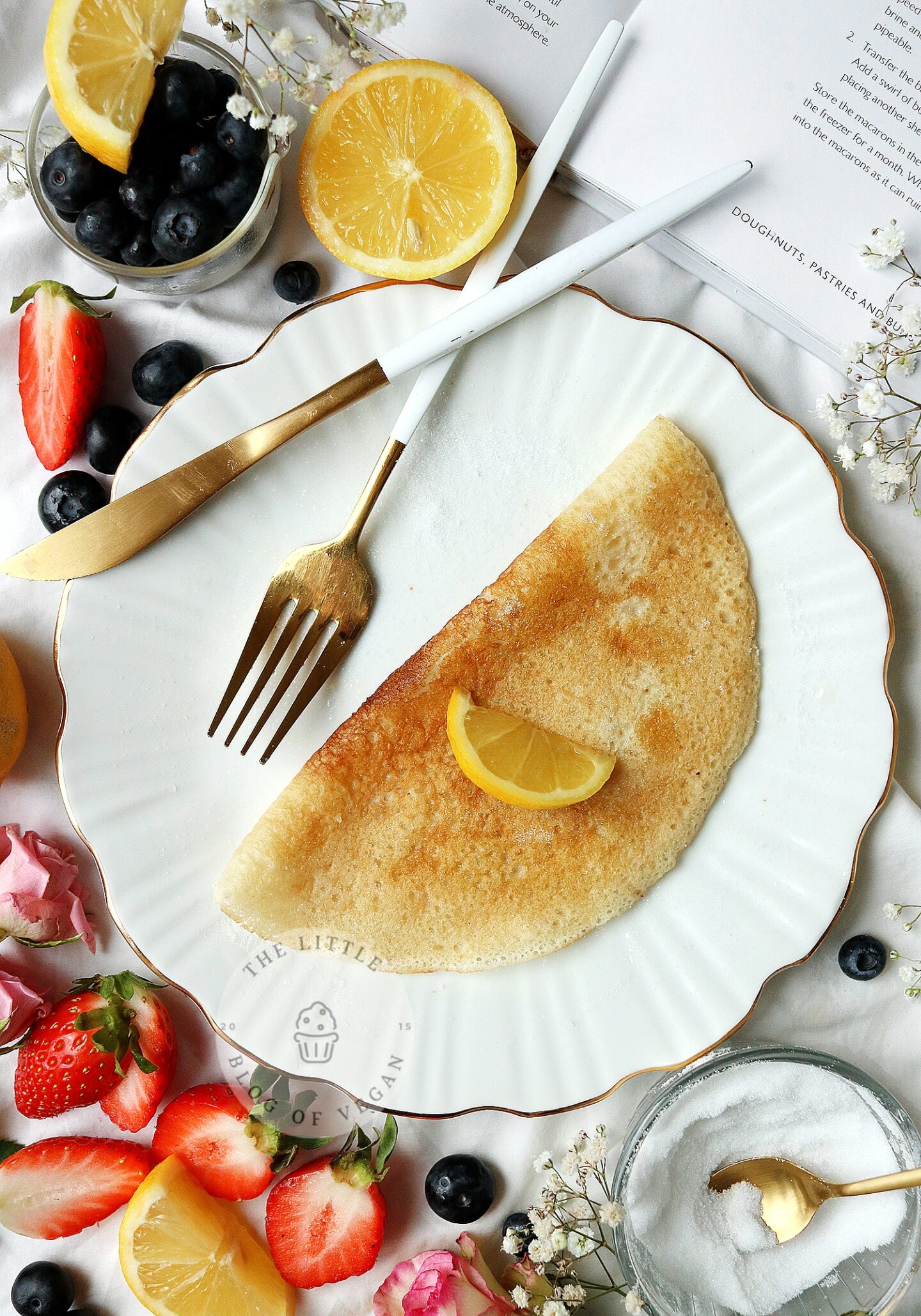Classic Vegan Crêpes - The Little Blog Of Vegan