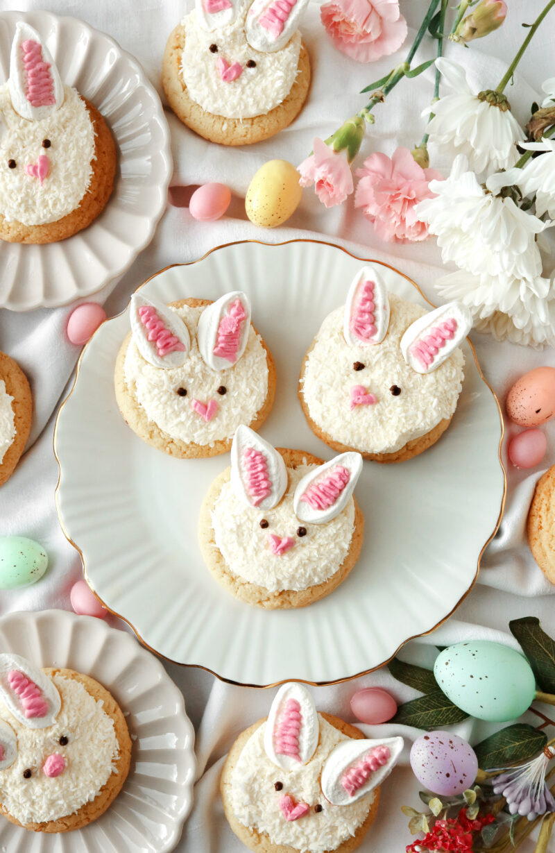Vegan Easter Bunny Cookies