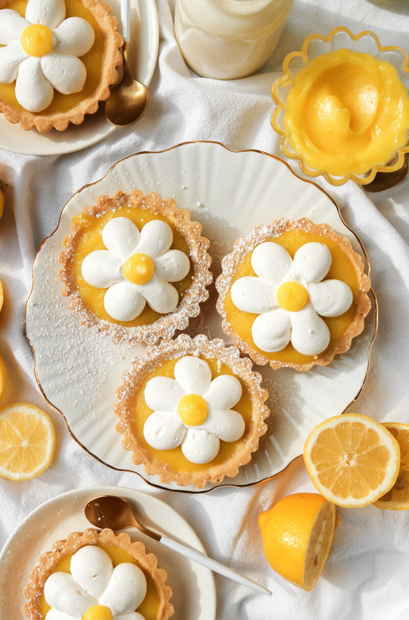 Mini Vegan Lemon Tarts
