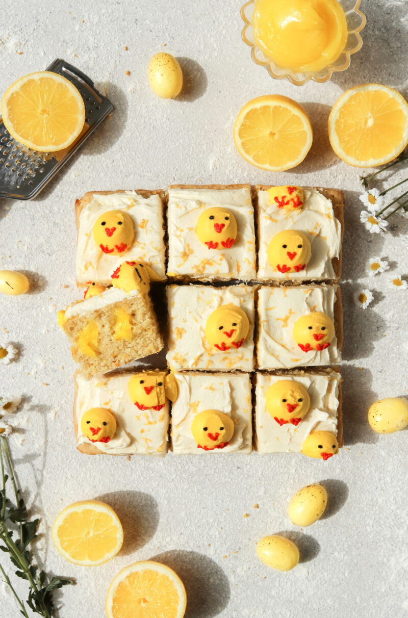 Vegan Lemon Sheet Cake