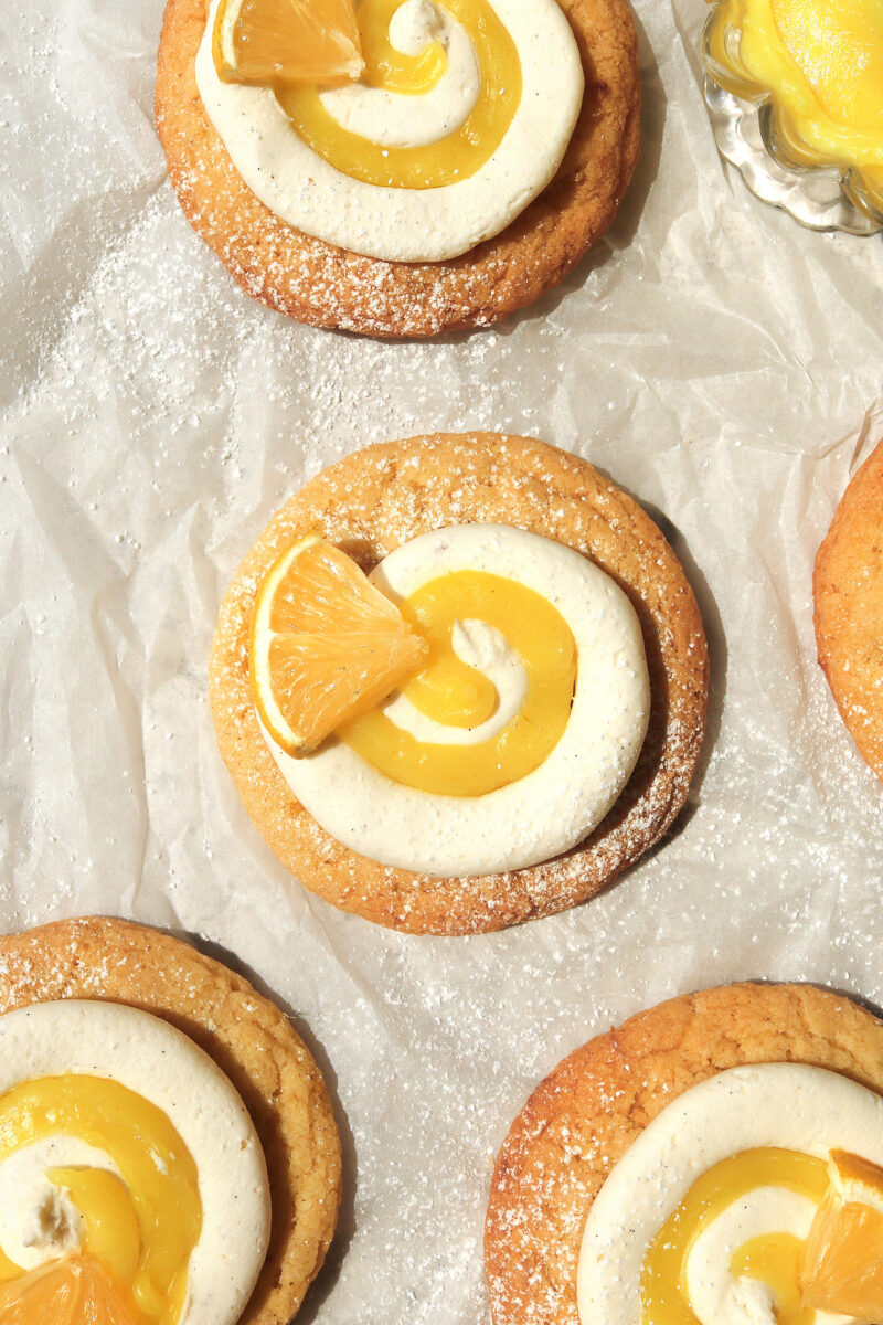 Vegan Lemon Swirl Cookies