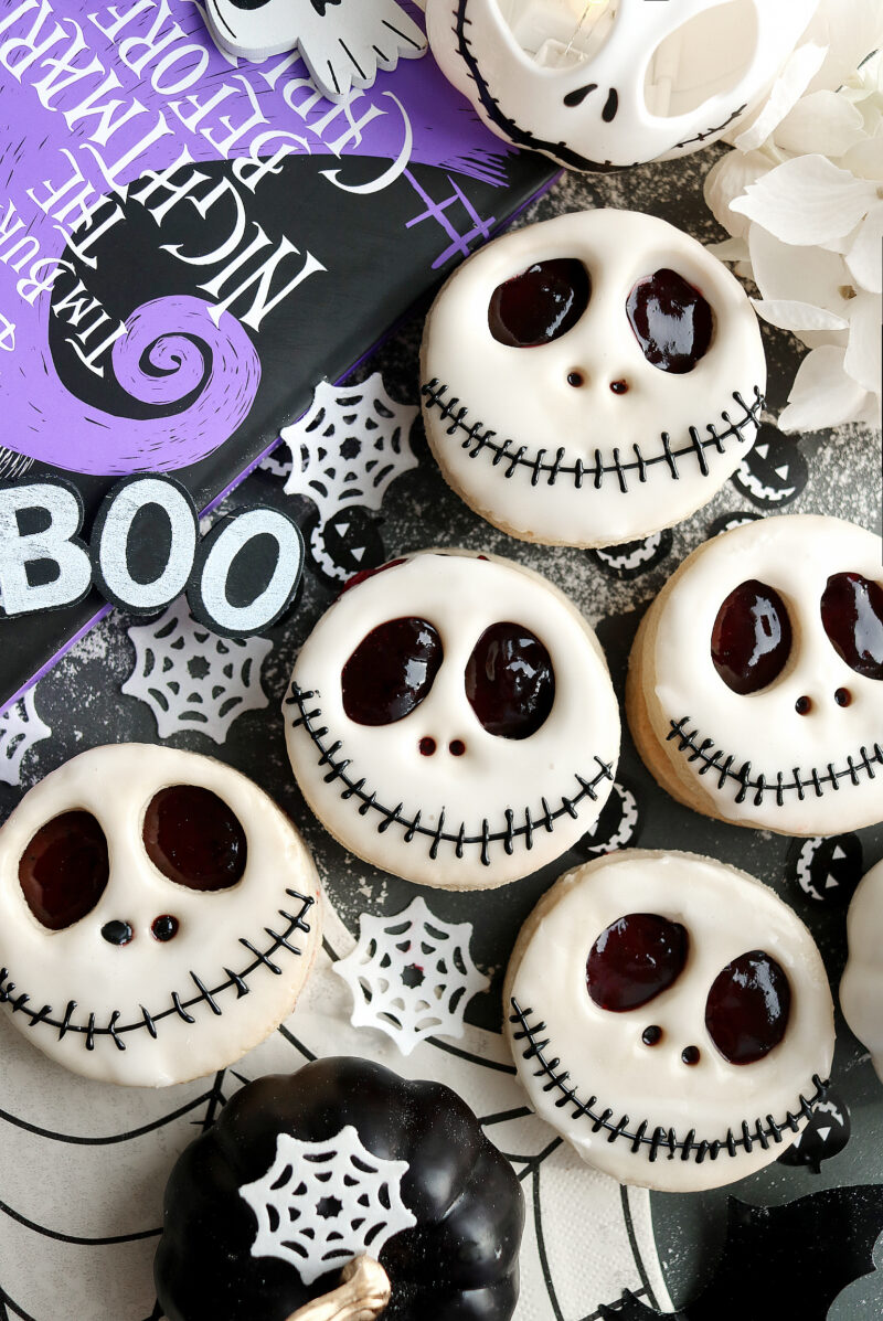 Easy Jack Skellington Cookies