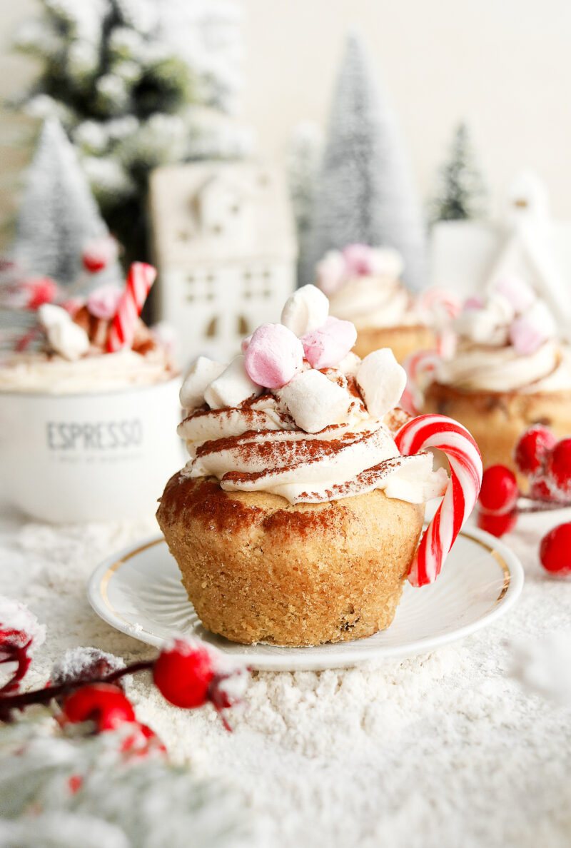 Vegan Hot Chocolate Cookie Cups