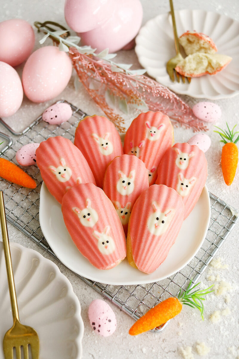 Vegan Easter Madeleines