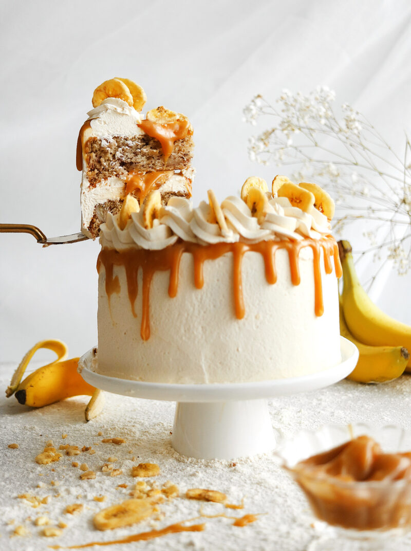 Vegan Banoffee Cake