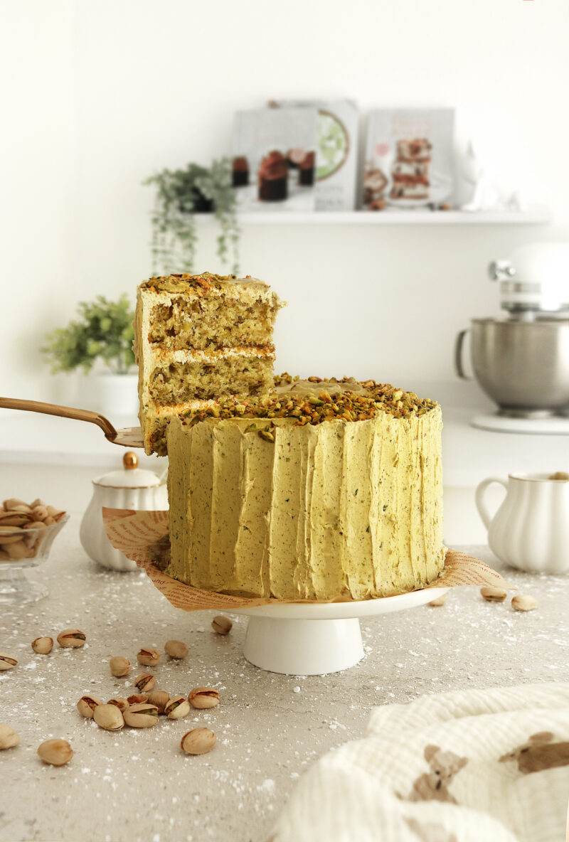 Vegan Pistachio Cake