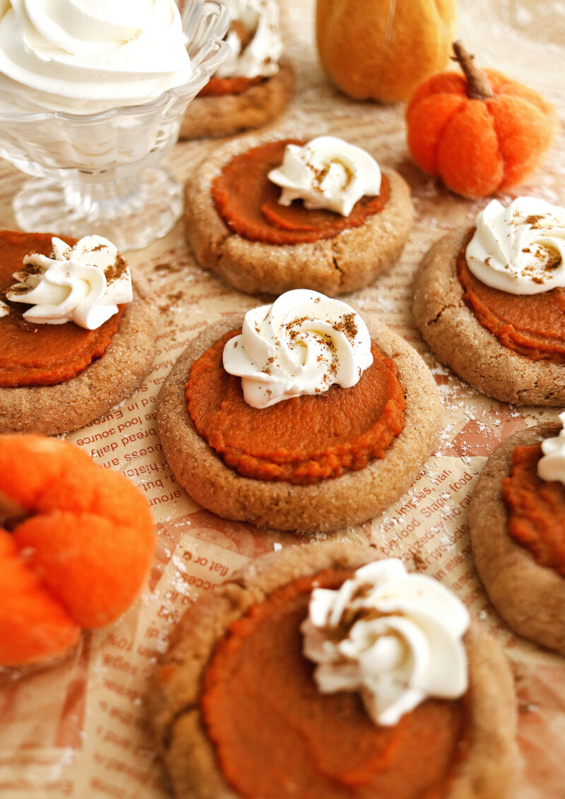 Vegan Pumpkin Pie Cookies