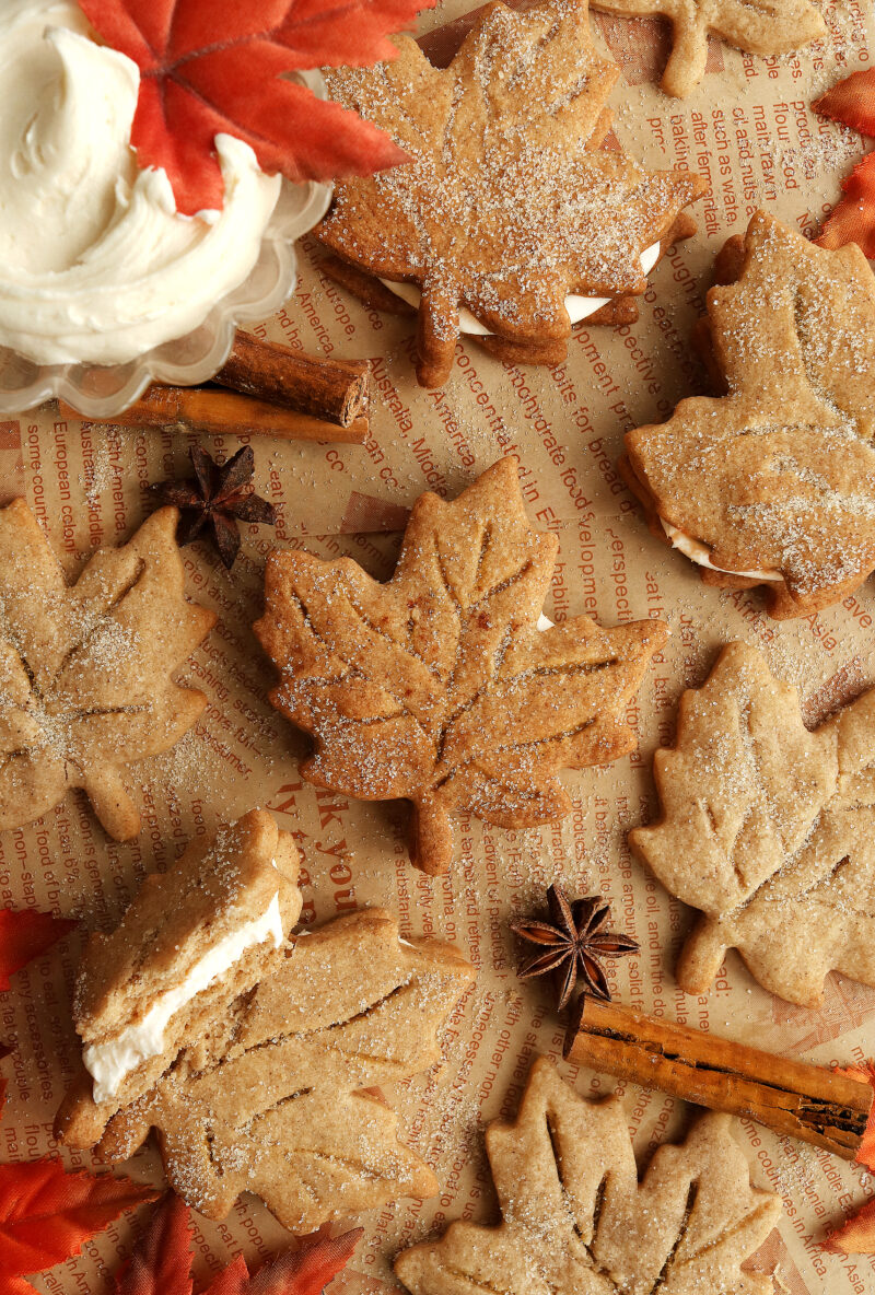 Vegan Maple Cream Cookies
