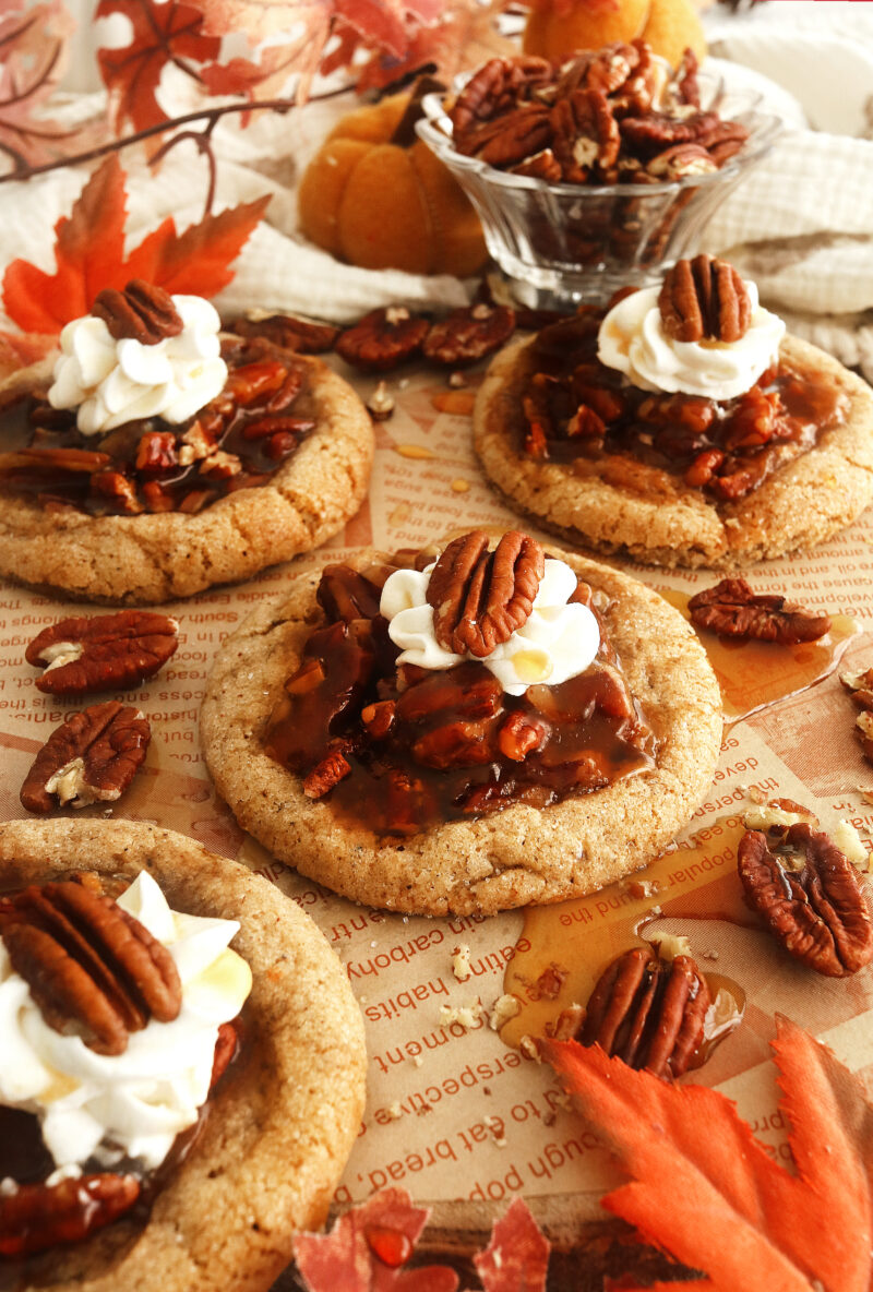 Vegan Pecan Pie Cookies