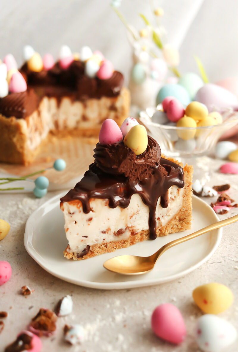 Vegan Mini Egg Cheesecake
