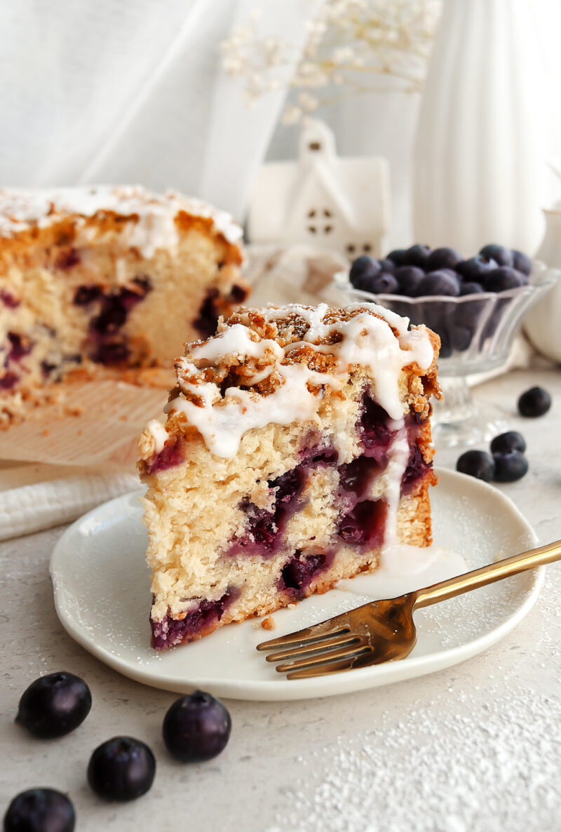 Vegan Blueberry Coffee Cake