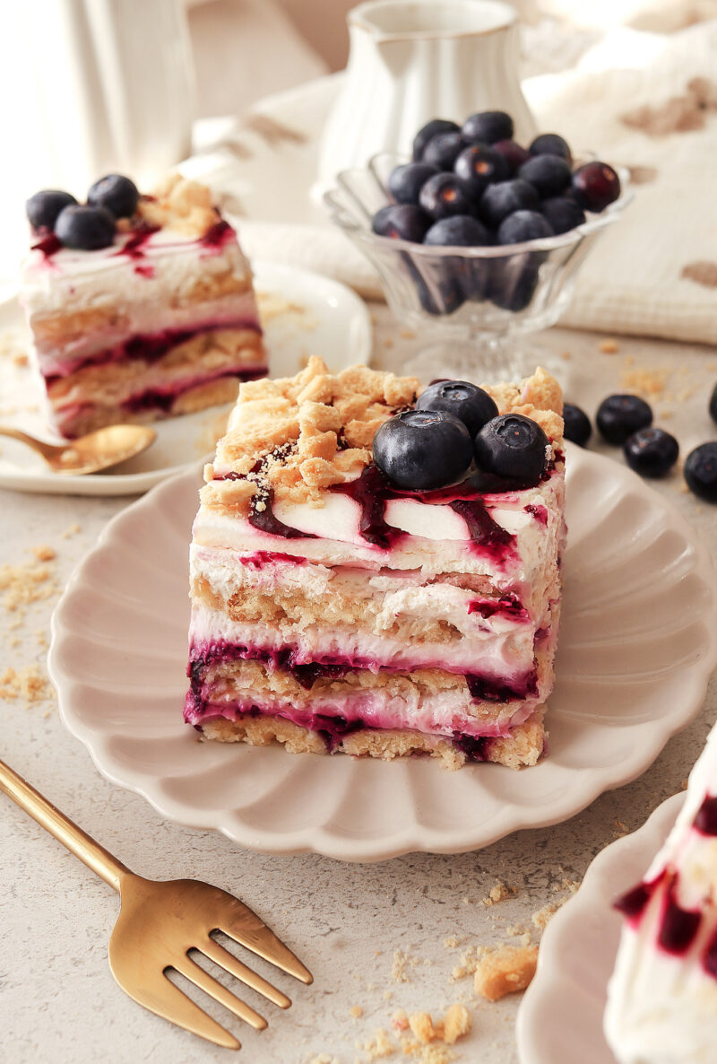 Vegan Blueberry Crumble  Tiramisu