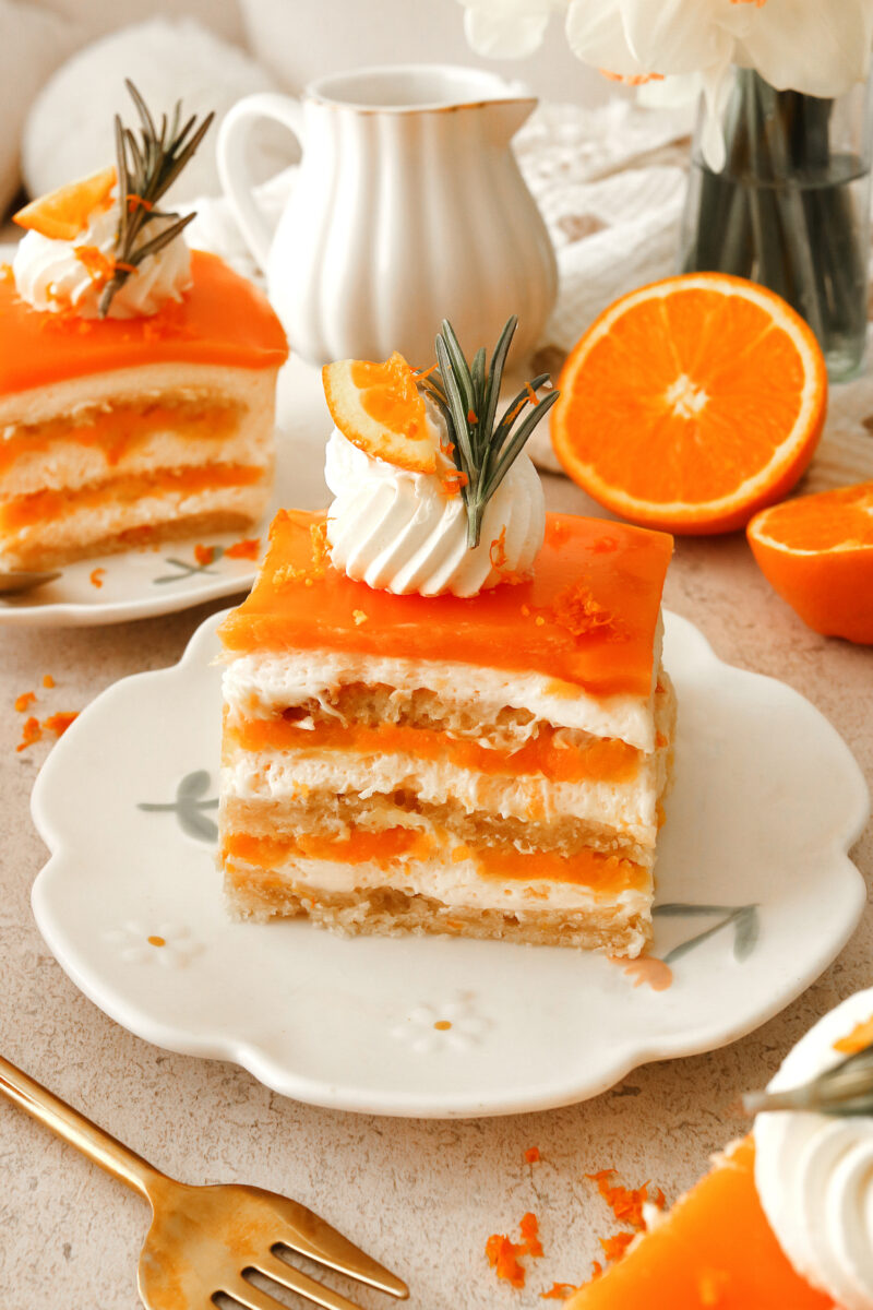 Vegan Orange Tiramisu