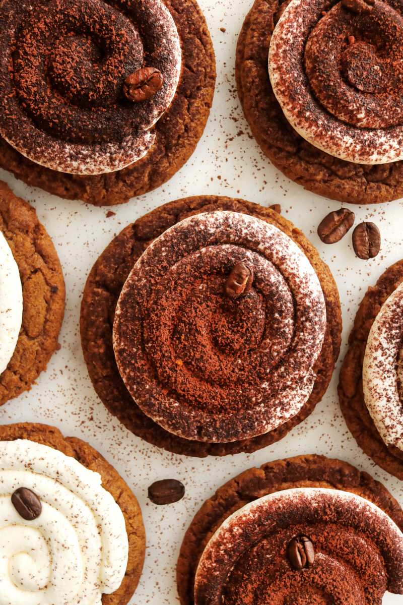 Vegan Tiramisu Cookies