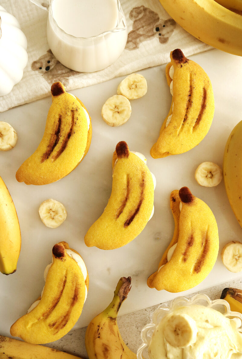 Vegan Banana Sandwich Cookies